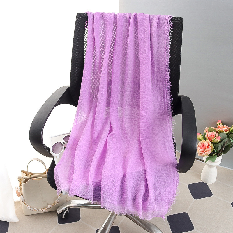 G245 নরম এবং শ্বাস নেওয়া যায় এমন ভয়েল হিজাব