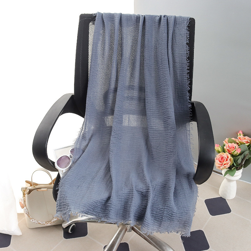 G245 নরম এবং শ্বাস নেওয়া যায় এমন ভয়েল হিজাব