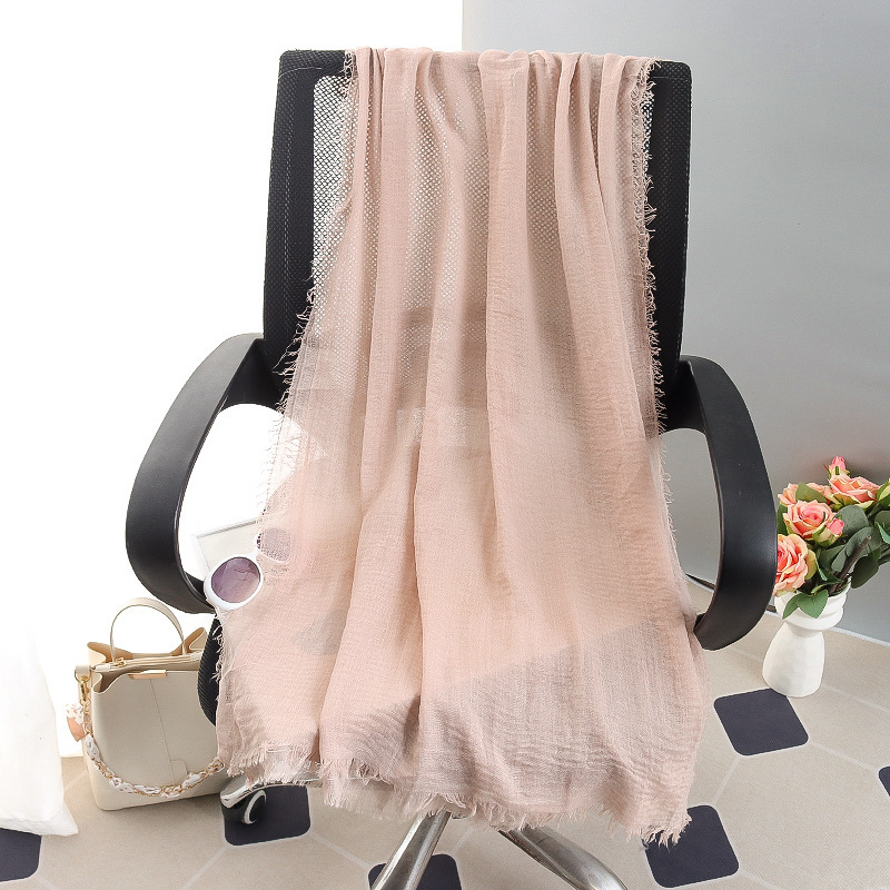 G245 নরম এবং শ্বাস নেওয়া যায় এমন ভয়েল হিজাব