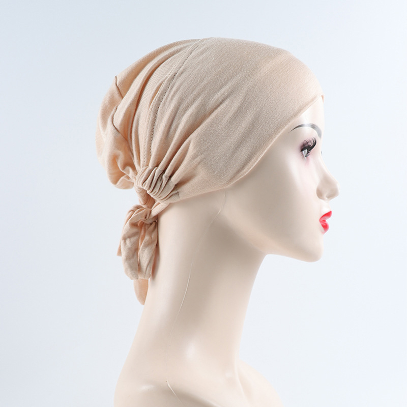 G299 অ্যান্টি-স্লিপ ফিক্সড হিজাব আন্ডারক্যাপ