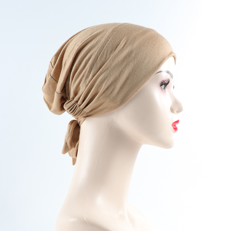 G299 অ্যান্টি-স্লিপ ফিক্সড হিজাব আন্ডারক্যাপ