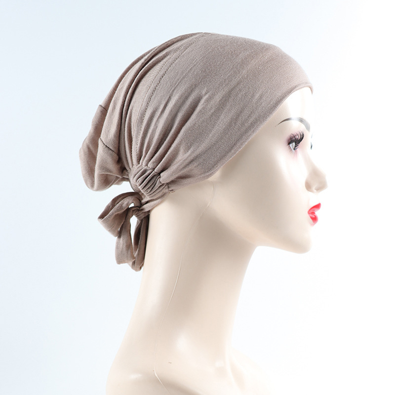 G299 অ্যান্টি-স্লিপ ফিক্সড হিজাব আন্ডারক্যাপ