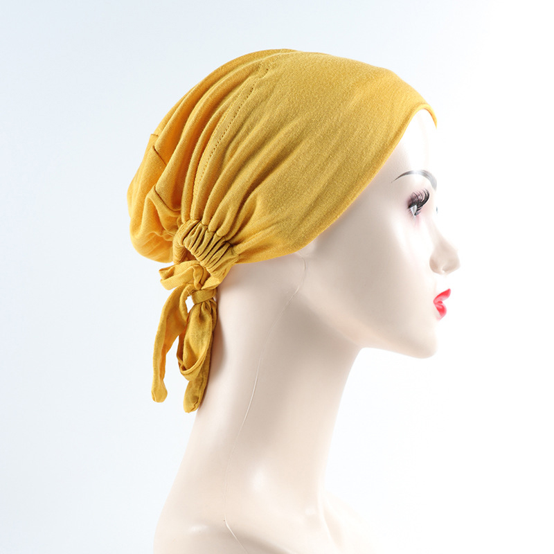 G299 অ্যান্টি-স্লিপ ফিক্সড হিজাব আন্ডারক্যাপ