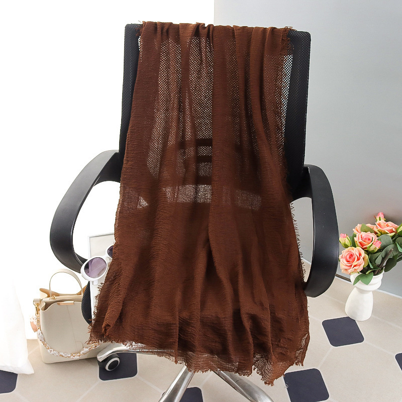 G245 নরম এবং শ্বাস নেওয়া যায় এমন ভয়েল হিজাব