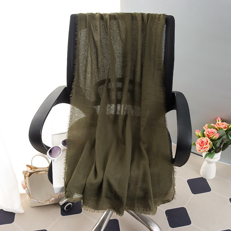 G245 নরম এবং শ্বাস নেওয়া যায় এমন ভয়েল হিজাব