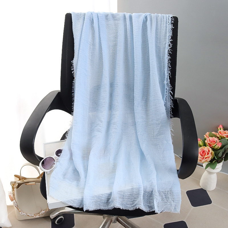 G245 নরম এবং শ্বাস নেওয়া যায় এমন ভয়েল হিজাব