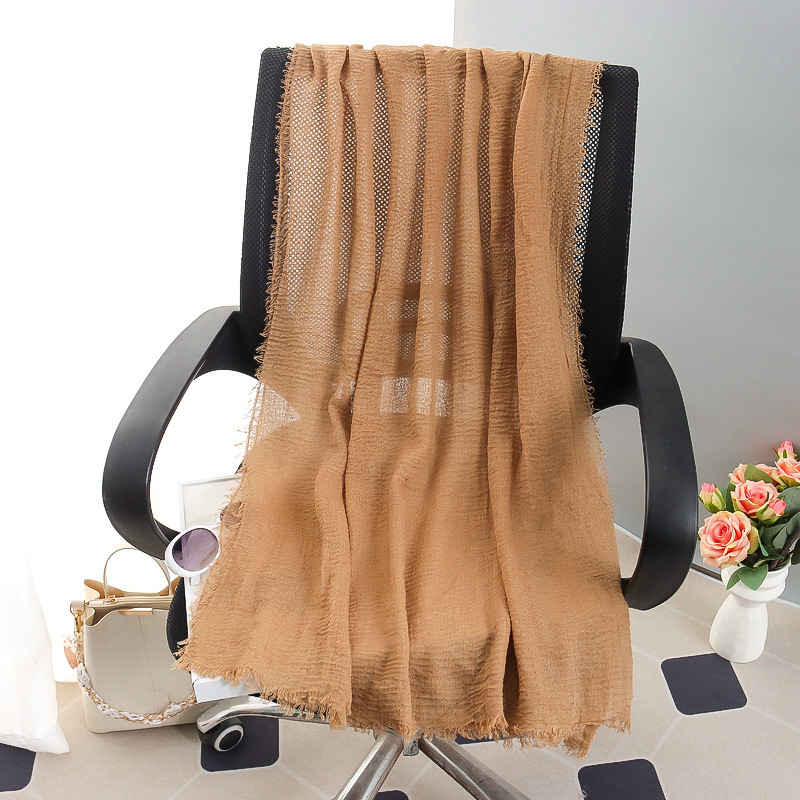 G245 নরম এবং শ্বাস নেওয়া যায় এমন ভয়েল হিজাব