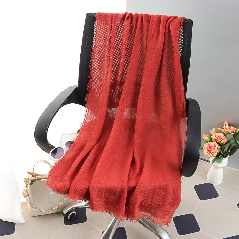 G245 নরম এবং শ্বাস নেওয়া যায় এমন ভয়েল হিজাব