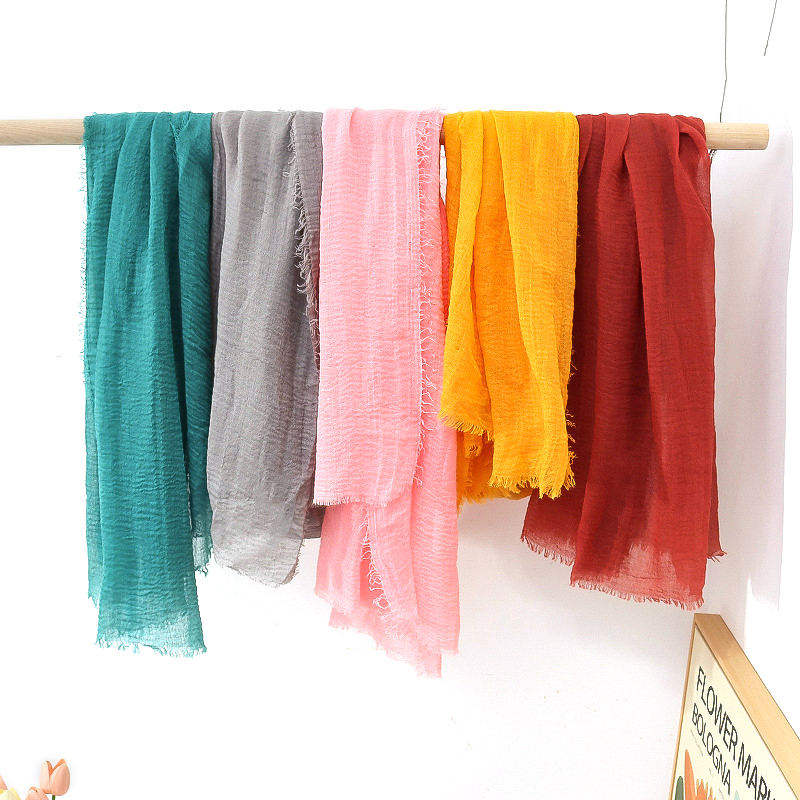 G245 নরম এবং শ্বাস নেওয়া যায় এমন ভয়েল হিজাব