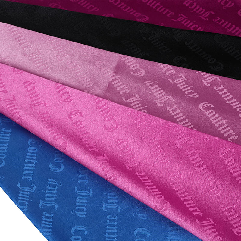 75D প্রসারিত সাটিন চিঠি Jacquard ফ্যাব্রিক