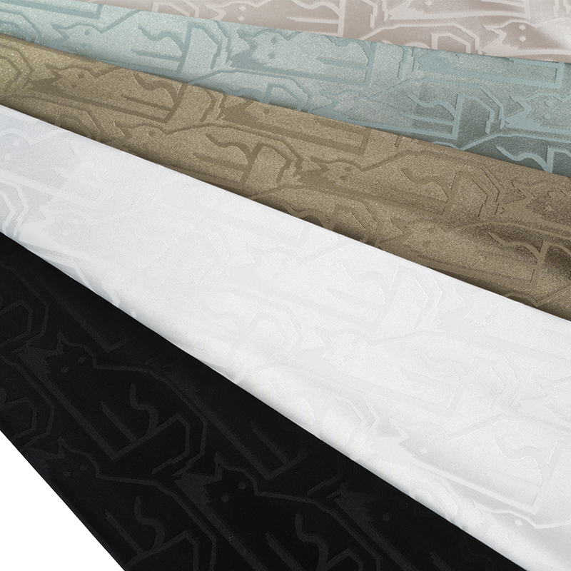 75D প্রসারিত সাটিন অনিয়মিত বিড়াল মাথা