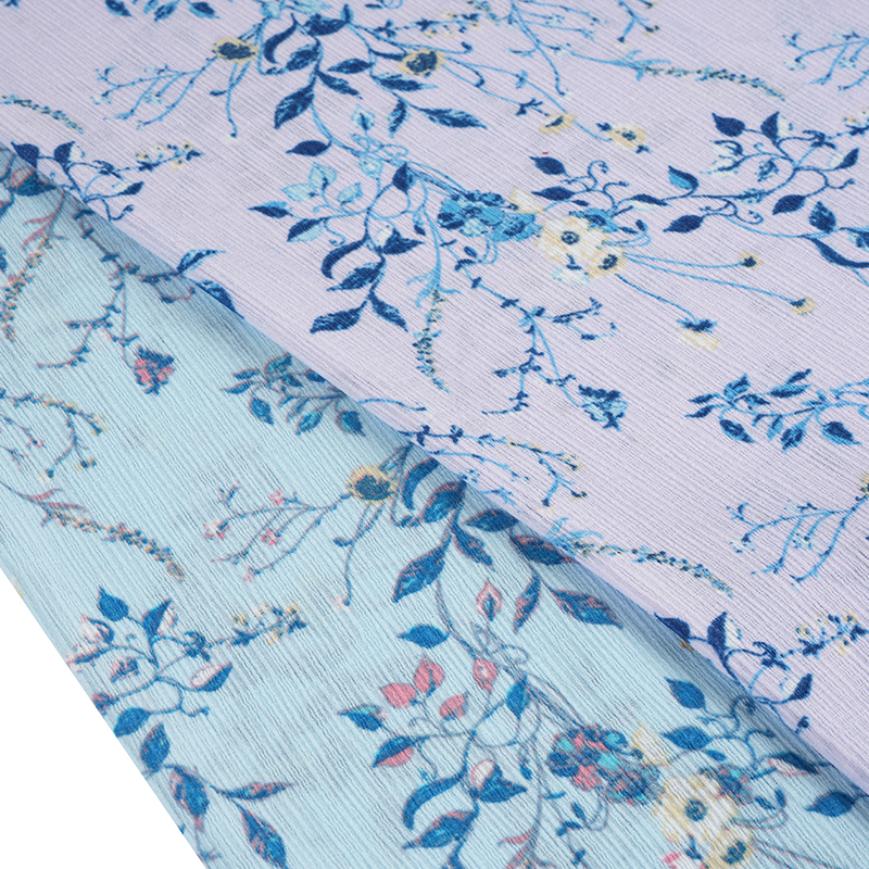 50*68 কম্পোজিট সিল্ক বার্ক ক্রিঙ্কল হিবিস্কাস ফ্লাওয়ার ওয়াটারমার্ক ফ্যাব্রিক