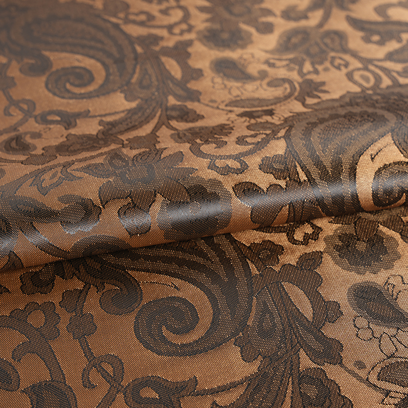 পলিয়েস্টার স্ক্যালপড লুট ফ্লাওয়ার জ্যাকার্ড