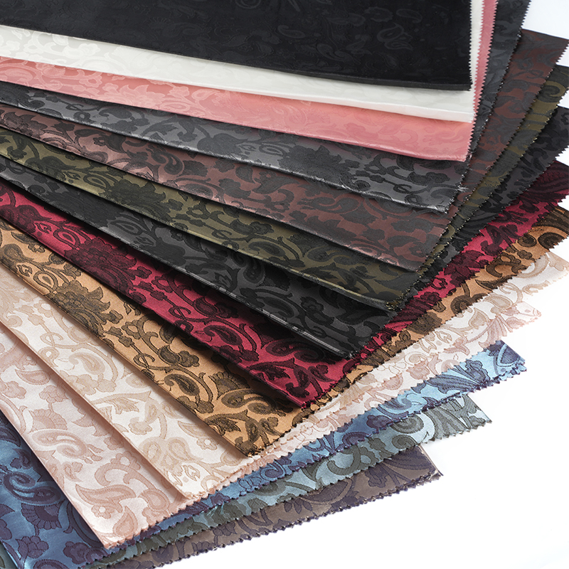 পলিয়েস্টার স্ক্যালপড লুট ফ্লাওয়ার জ্যাকার্ড