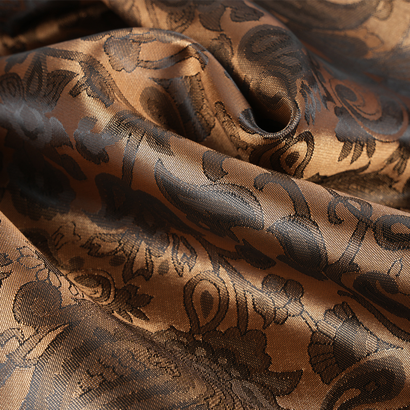 পলিয়েস্টার স্ক্যালপড লুট ফ্লাওয়ার জ্যাকার্ড