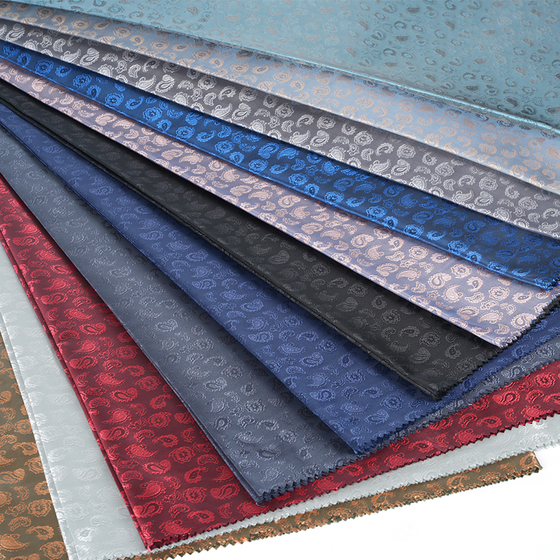 পলিয়েস্টার Cationic কাজু ফুল Jacquard