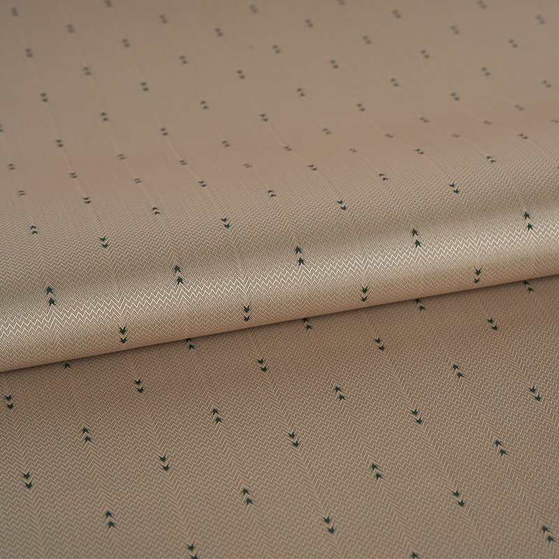 পলিয়েস্টার সাদা ফিলামেন্ট ঢেউতোলা তীর স্ট্রাইপ Jacquard