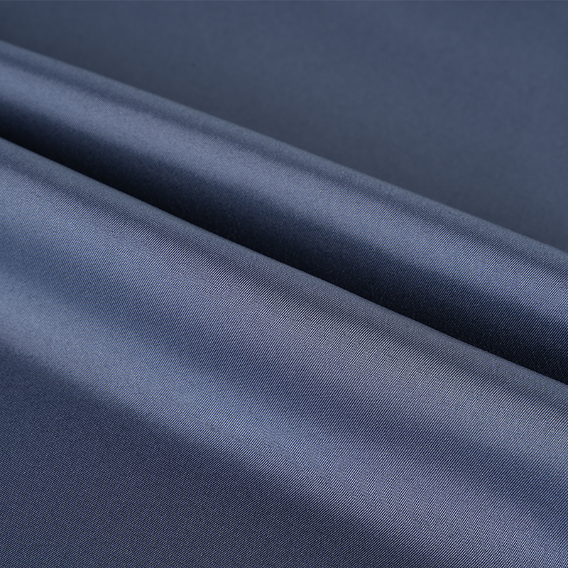 50D*75D উচ্চ ইলাস্টিক 2/1 ডায়াগোনাল শুমেই সিল্ক ডাইং ফ্যাব্রিক