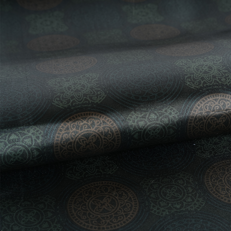 180T হালকা স্পিনিং হ্যাজি আইসক্রিম প্রিন্ট ফ্যাব্রিক